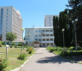 Ессентукская клиника НИИ курортологии, территория